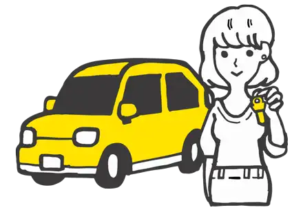 リース契約満了後イラスト